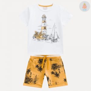 Conjunto Camiseta e Bermuda Farol Milon