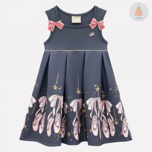 Vestido em Neoprene Cinza Chumbo Milon